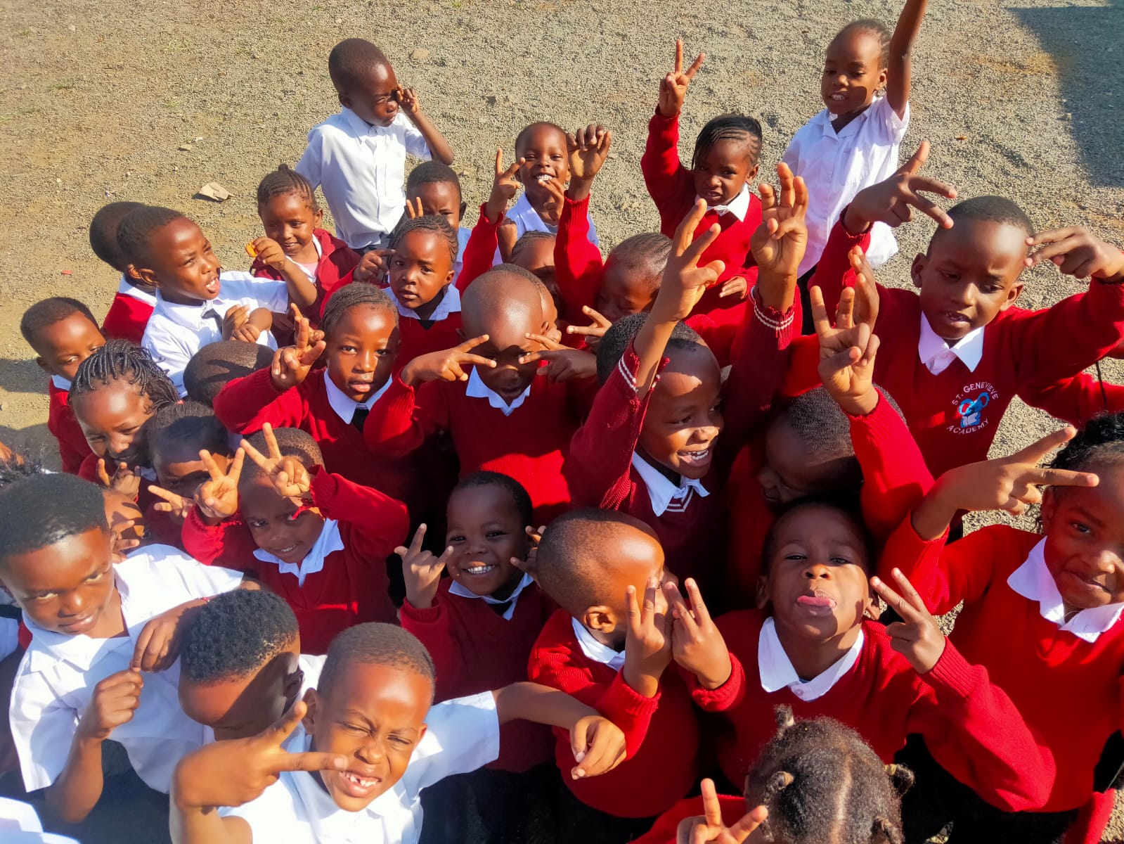 St. Genevieve Academy students in Utawala Nairobi